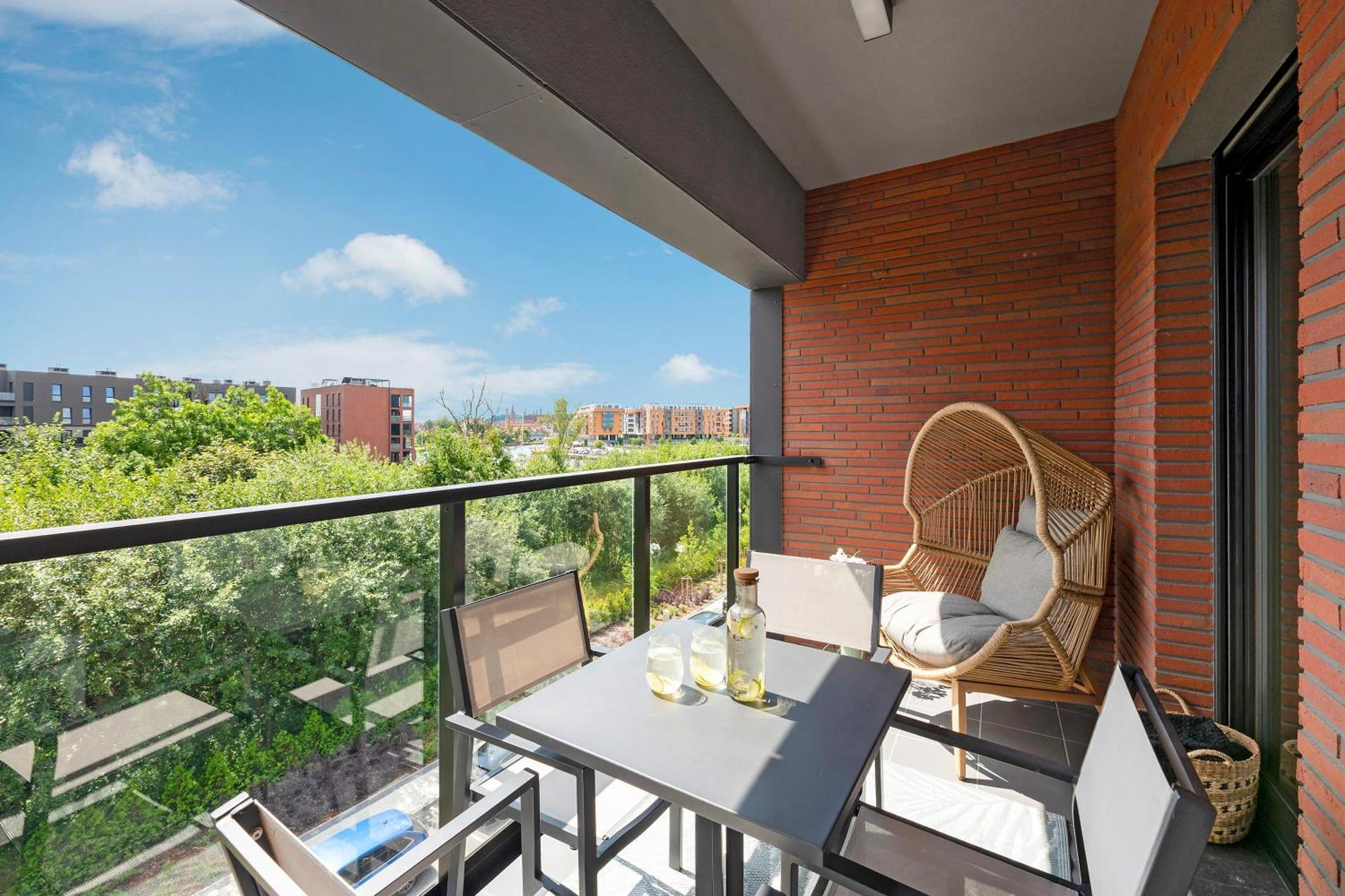 Nadmotlawie Estate Gym, Sauna & Parking By Downtown Apartments Gdansk Luaran gambar