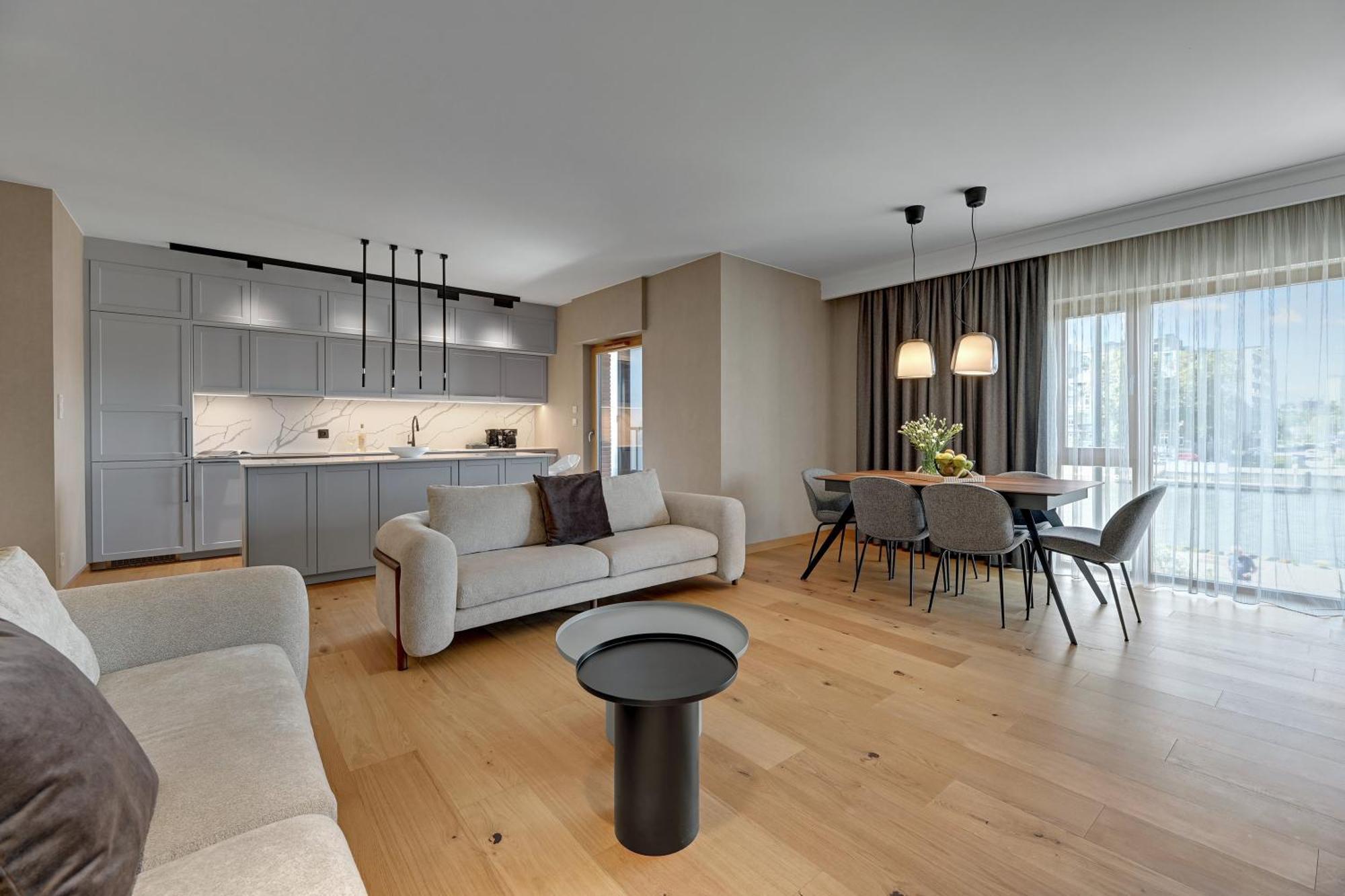 Nadmotlawie Estate Gym, Sauna & Parking By Downtown Apartments Gdansk Luaran gambar