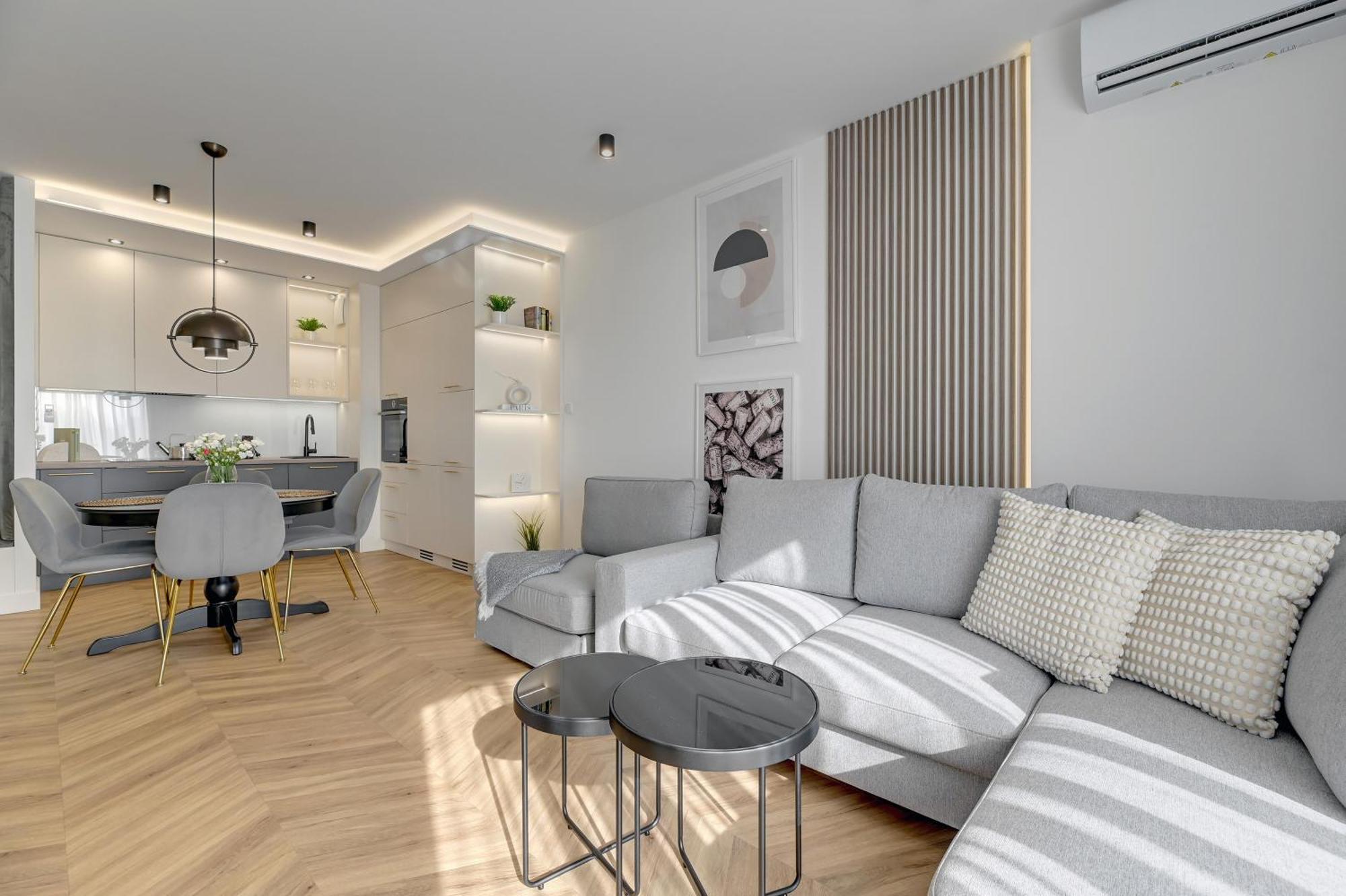 Nadmotlawie Estate Gym, Sauna & Parking By Downtown Apartments Gdansk Luaran gambar